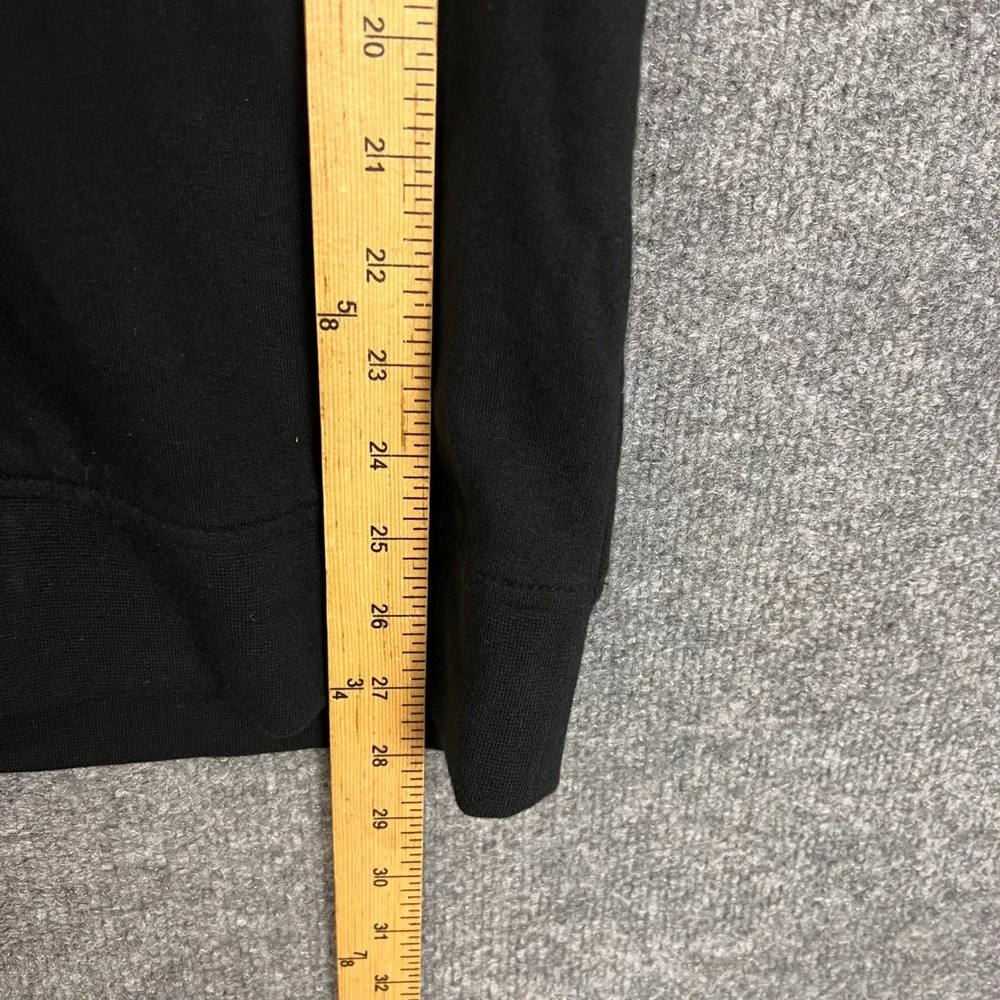 NEW Banana Republic Short Sleeve Hoodie Mens L Black NEW Raglan Pullover